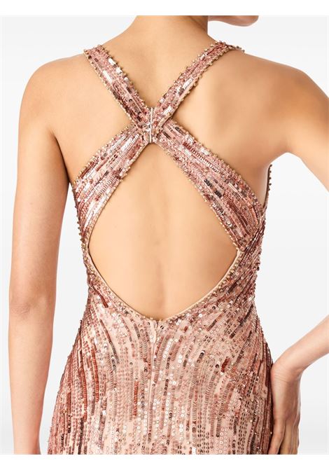 Abito lungo con paillettes luxor in rosa Jenny Packham - donna JENNY PACKHAM | ZBD145L2106